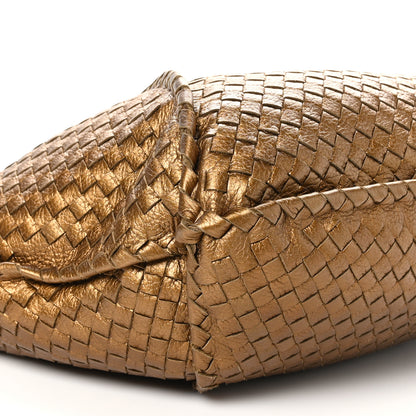 Bottega Veneta Cervo Intrecciato Large Simple Hobo New Bronze 8 of 9