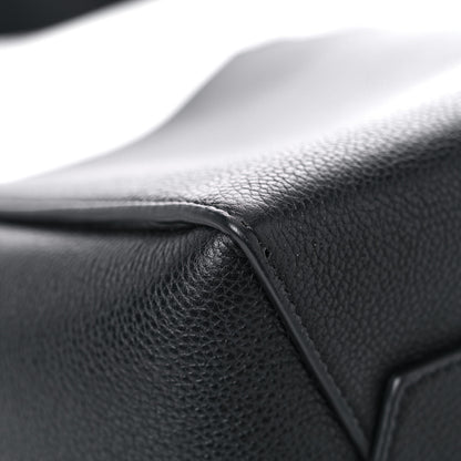 Celine Soft Grained Calfskin Small Sangle Bucket Bag Black 7 of 10