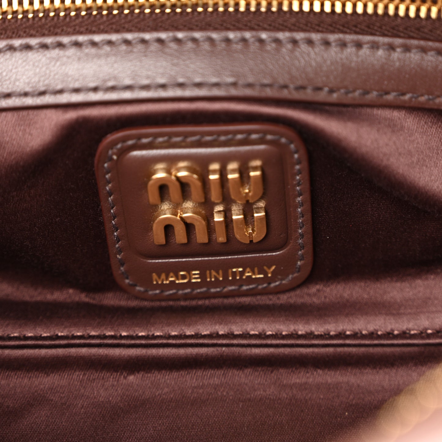 Nappa Small Beau Top Handle Bag Briarwood