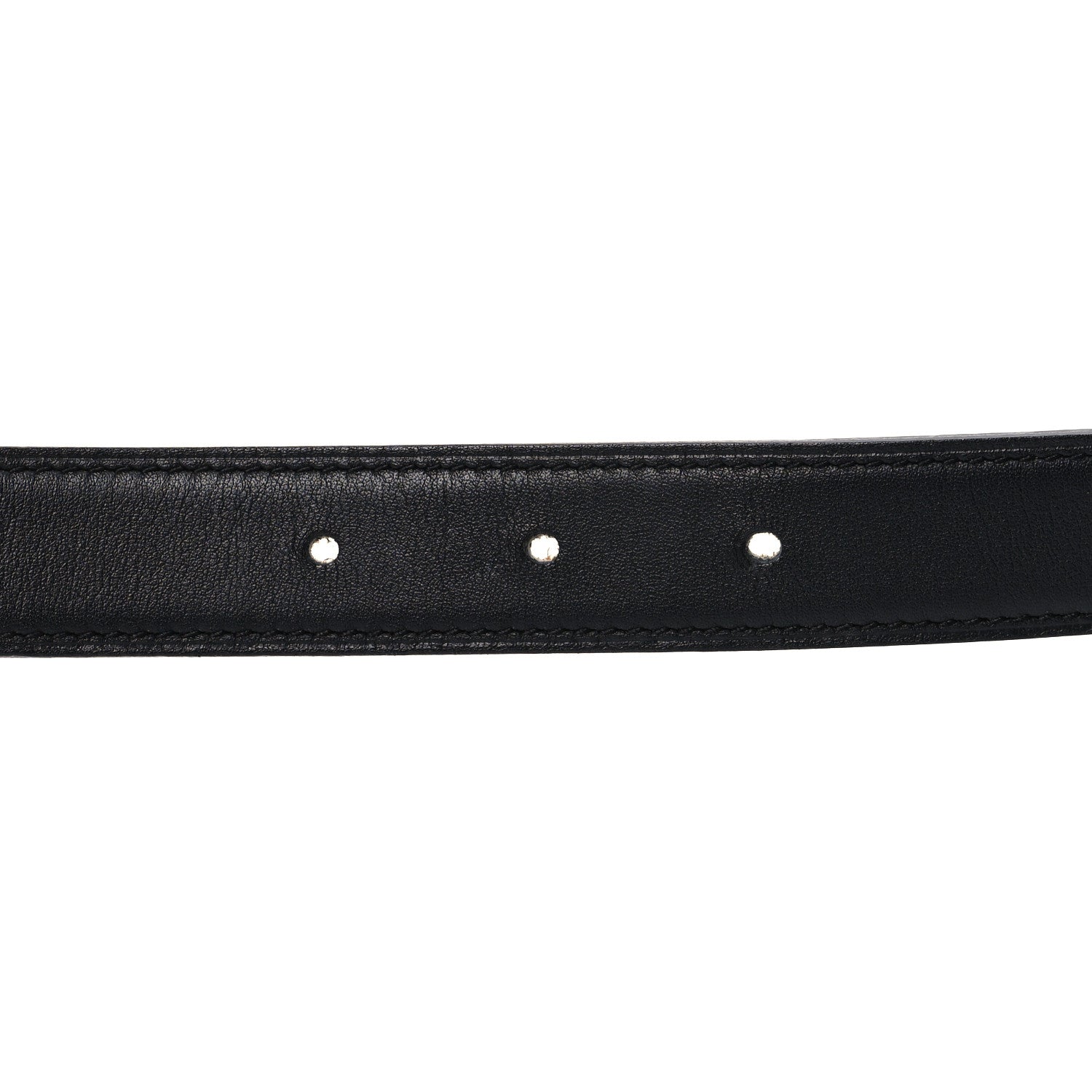 Hermes Epsom Swift 24mm H Belt 85 Gold Black 5 of 6