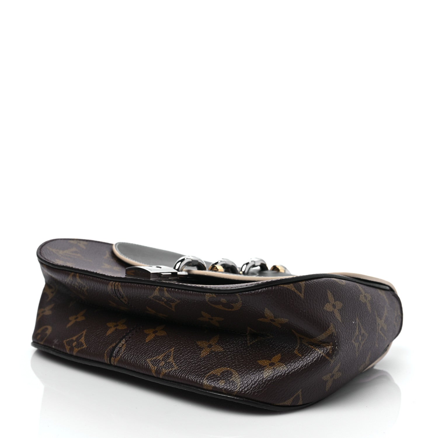 Louis Vuitton Calfskin Monogram Chain It Bag PM Black 7 of 7