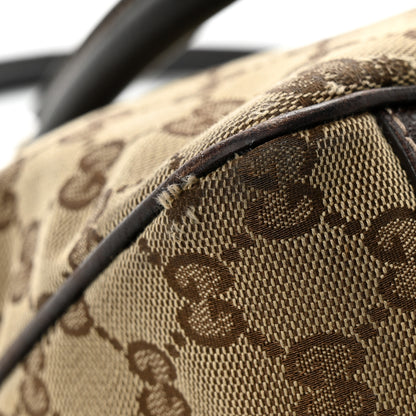 Gucci Monogram Web Tote Brown 13 of 17