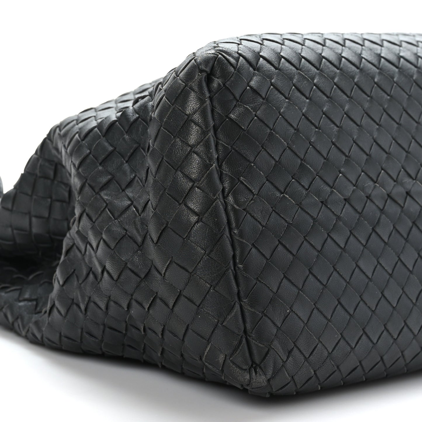 Nappa Intrecciato Bella Tote Grey