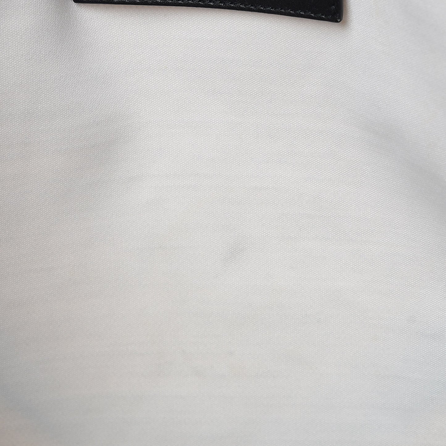 Cotton Canvas Calfskin M Navy Cabas Natural Black