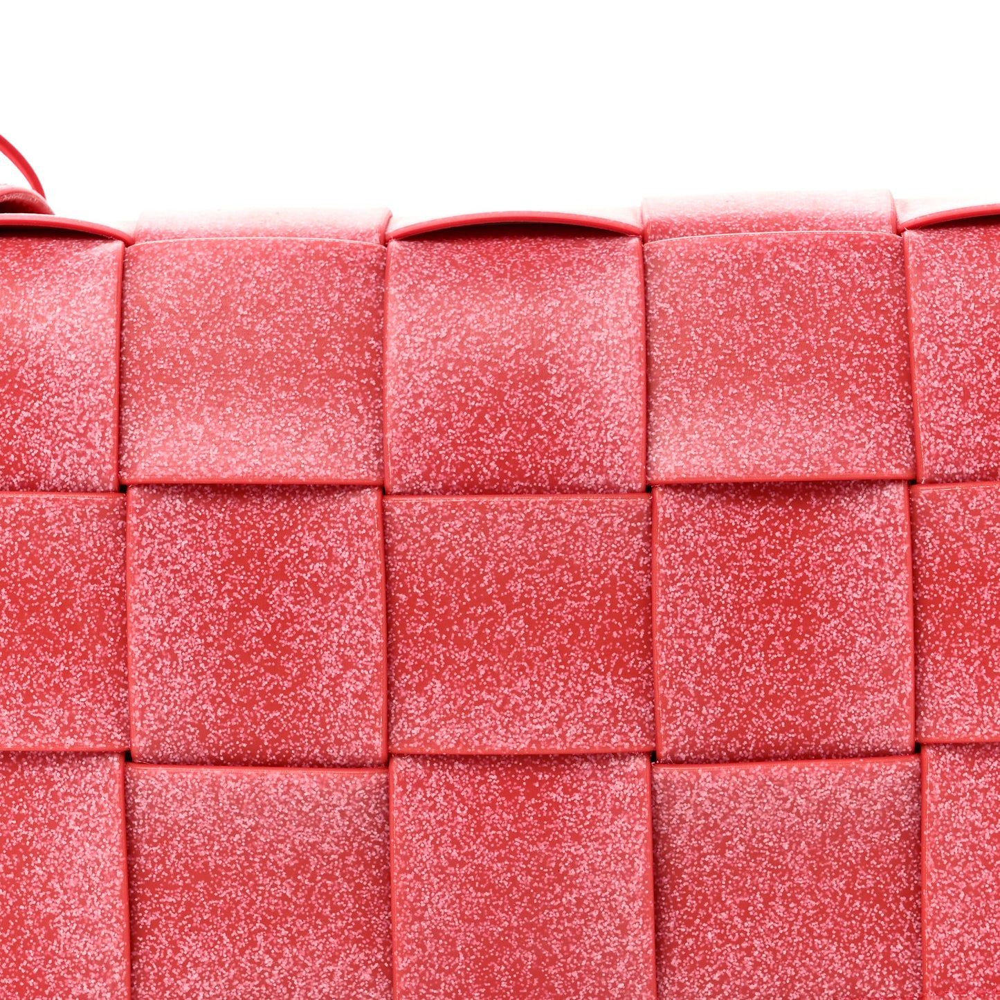 Rubber Maxi Intrecciato Cassette Crossbody Bag Firework