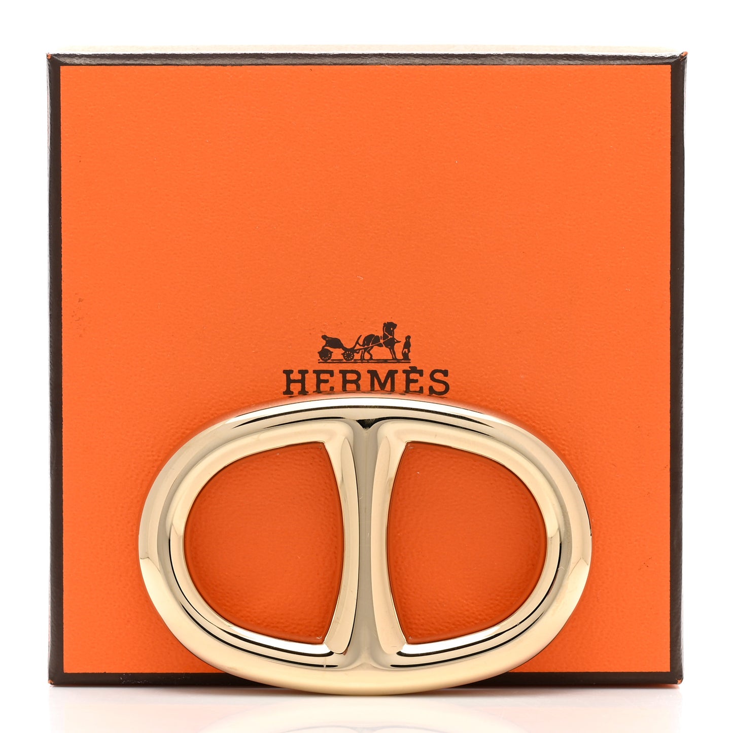 Permabrass Chaine D'Ancre Scarf Ring