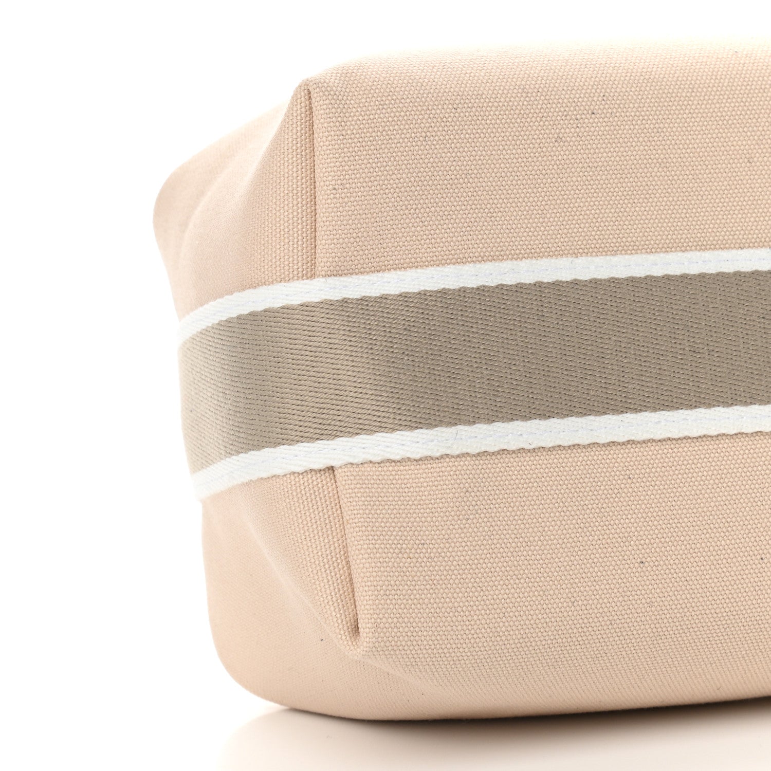 Hermes Canvas Small Bride-A-Brac Pouch Natural 8 of 9