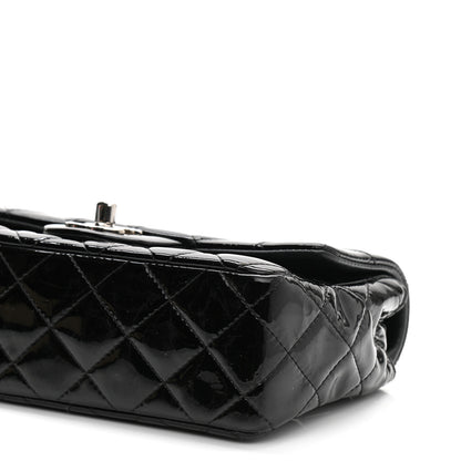 Chanel Patent Calfskin Quilted Mini Rectangular Flap Black 9 of 9