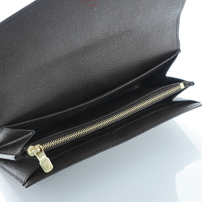 Louis Vuitton Damier Ebene Sarah Wallet NM 5 of 6