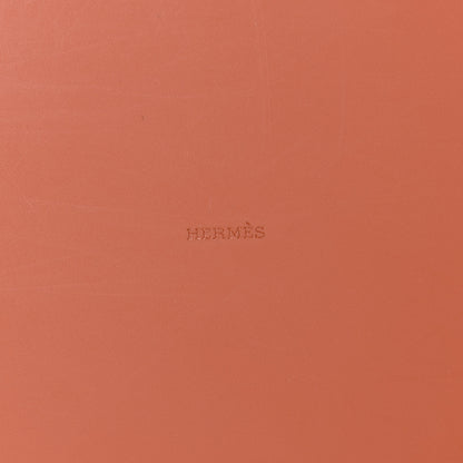 Hermes Lacquered Wood Chamonix Petite Boite Hanoia Bracelet Box Orange 6 of 8