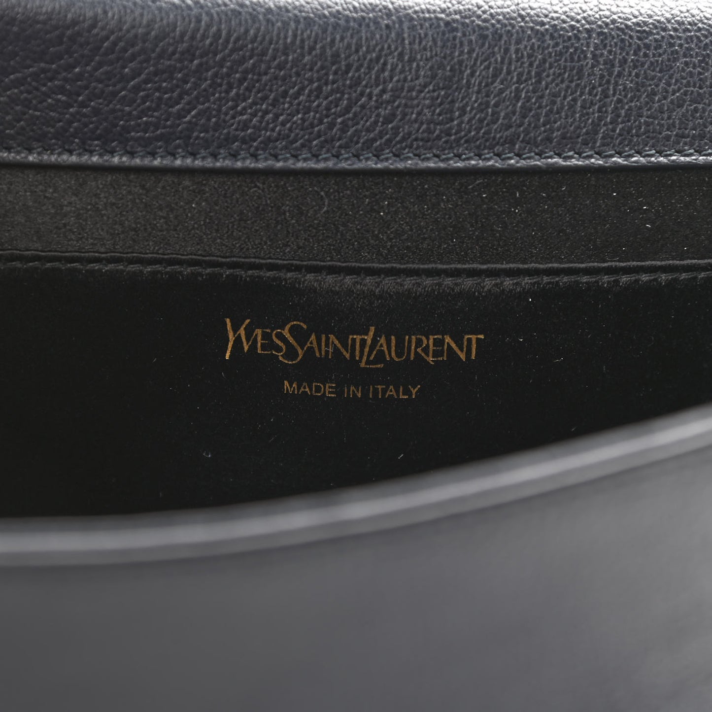 Calfskin Monogram Large Belle De Jour Clutch Navy