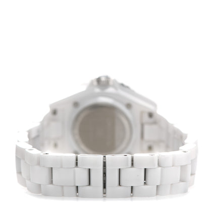 Chanel Stainless Steel Ceramic 33mm J12 Quartz Watch Blush 3 of 5