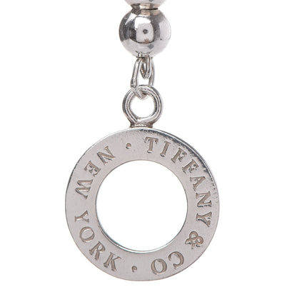 Tiffany Sterling Silver 4mm Beads Toggle Bracelet 4 of 6