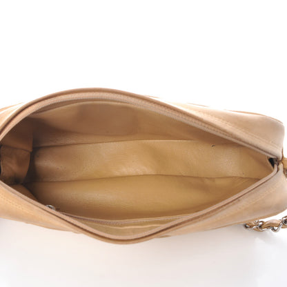 Chanel Lambskin Camera Case Beige Clair 5 of 15