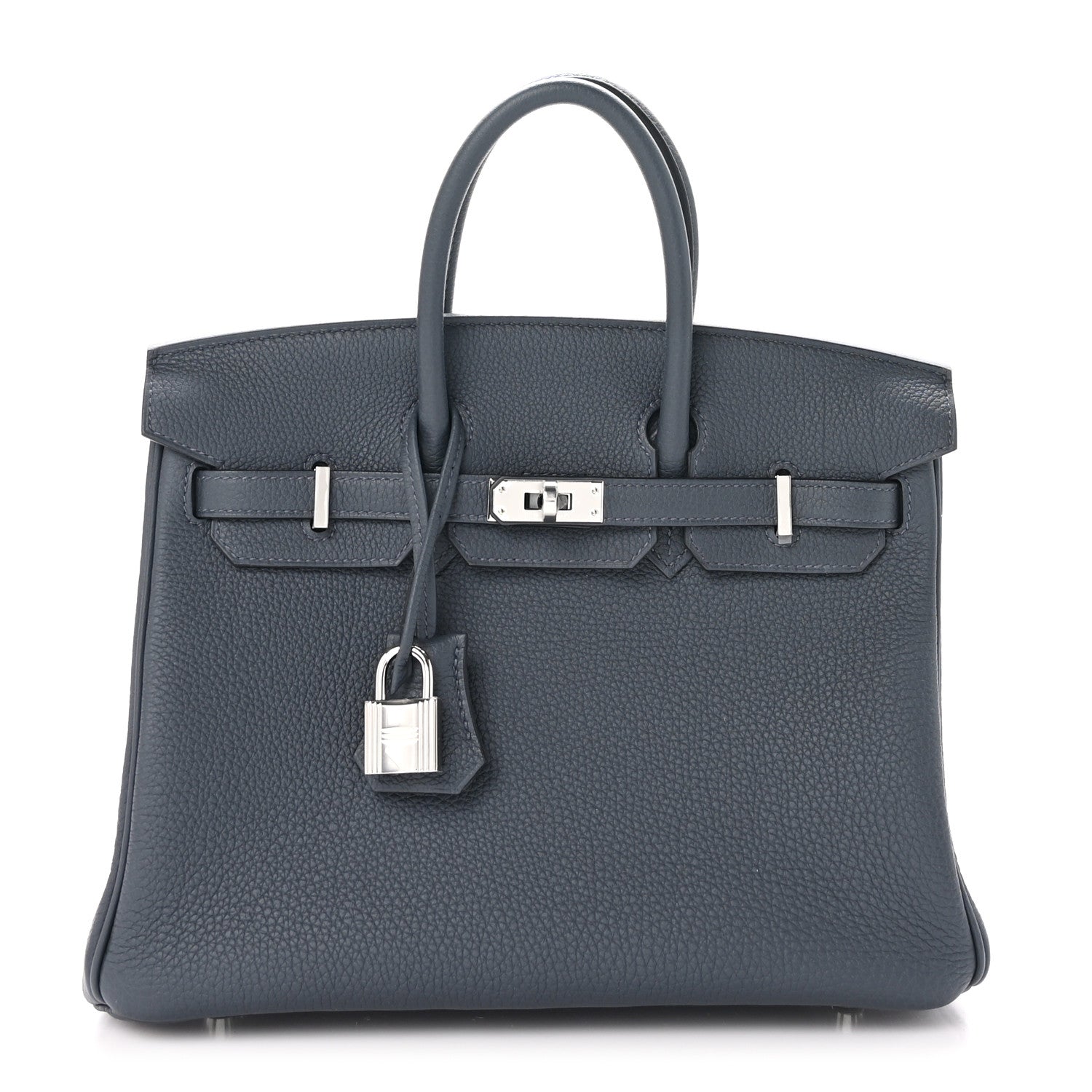 Hermes Togo Birkin 25 Gris Misty 1 of 11