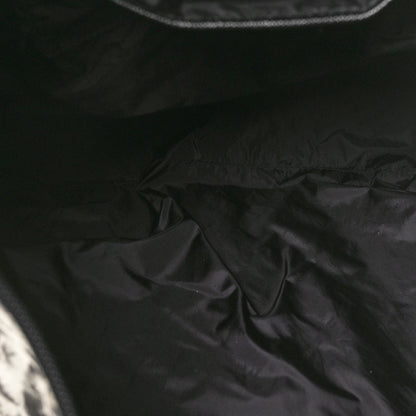 Prada Tessuto Nylon Snakeskin Print Tote Roccia 4 of 8