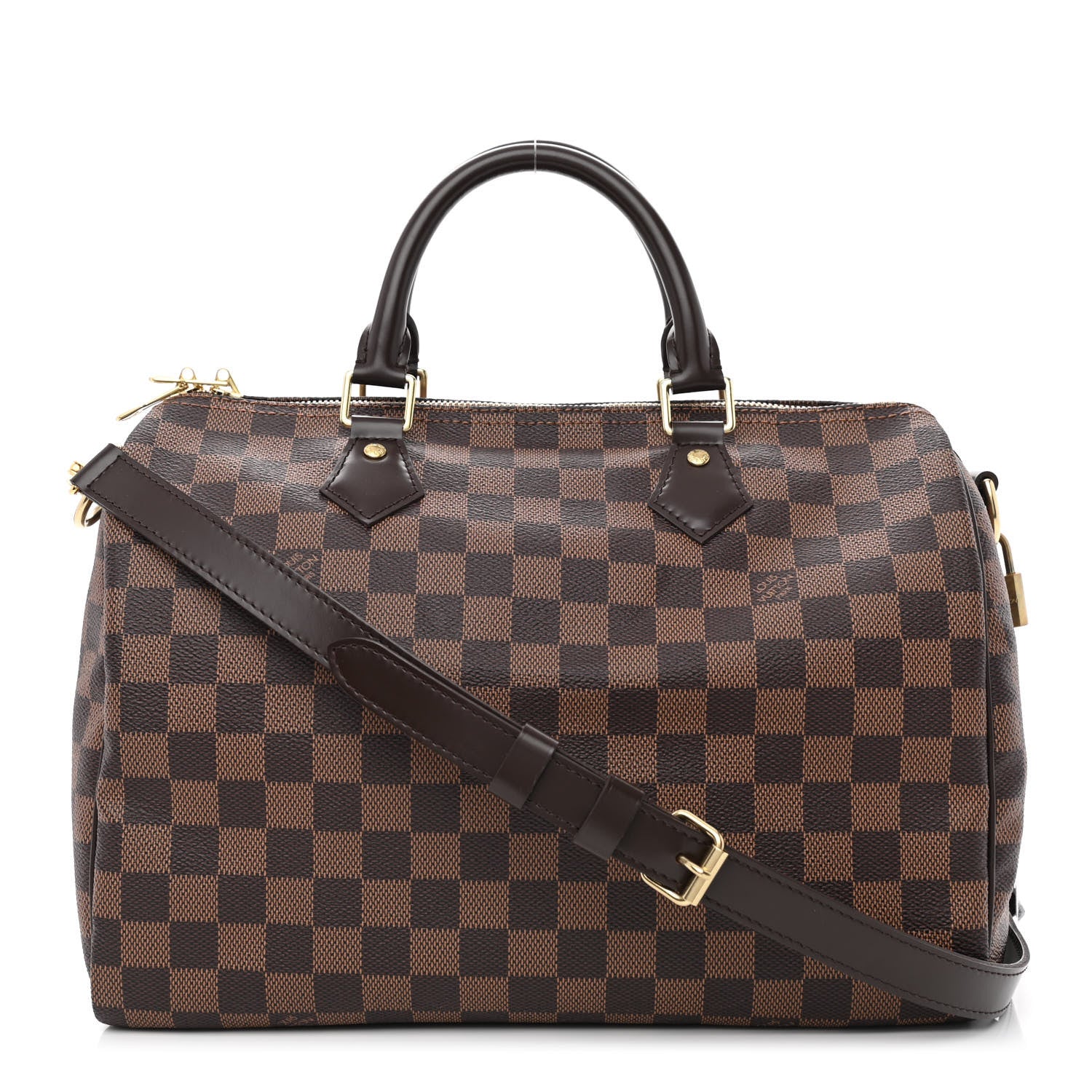Louis Vuitton Damier Ebene Speedy Bandouliere 30 1 of 10
