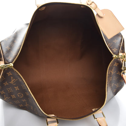 Louis Vuitton Monogram Keepall Bandouliere 55 6 of 8