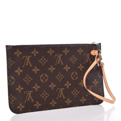 Louis Vuitton Monogram Neverfull MM GM Pochette 3 of 8