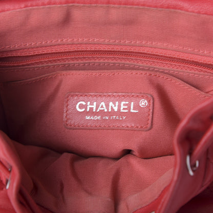 Chanel Lambskin Quilted Small Urban Spirit Backpack Red 7 of 10