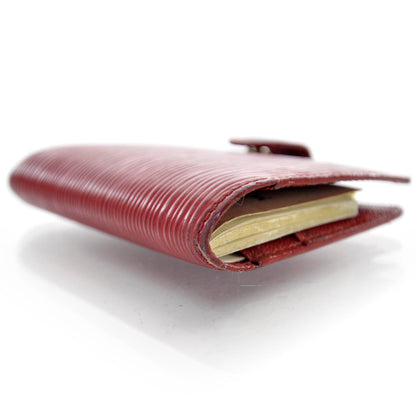 Louis Vuitton Epi Card Holder Address Book Mini Agenda 3 of 8
