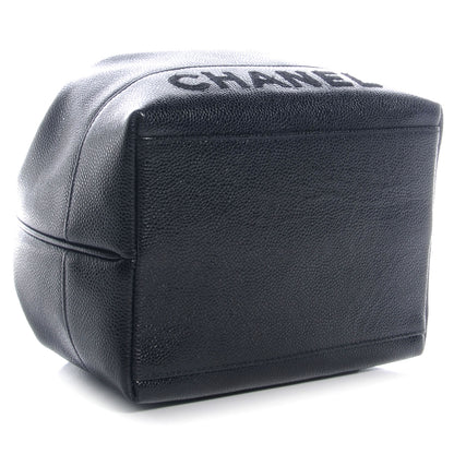 Chanel Caviar Drawstring Shoulder Bag Black 4 of 8