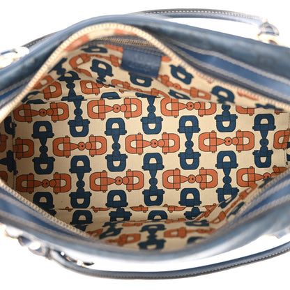 Gucci Guccissima Large Wave Boston Blue 5 of 17