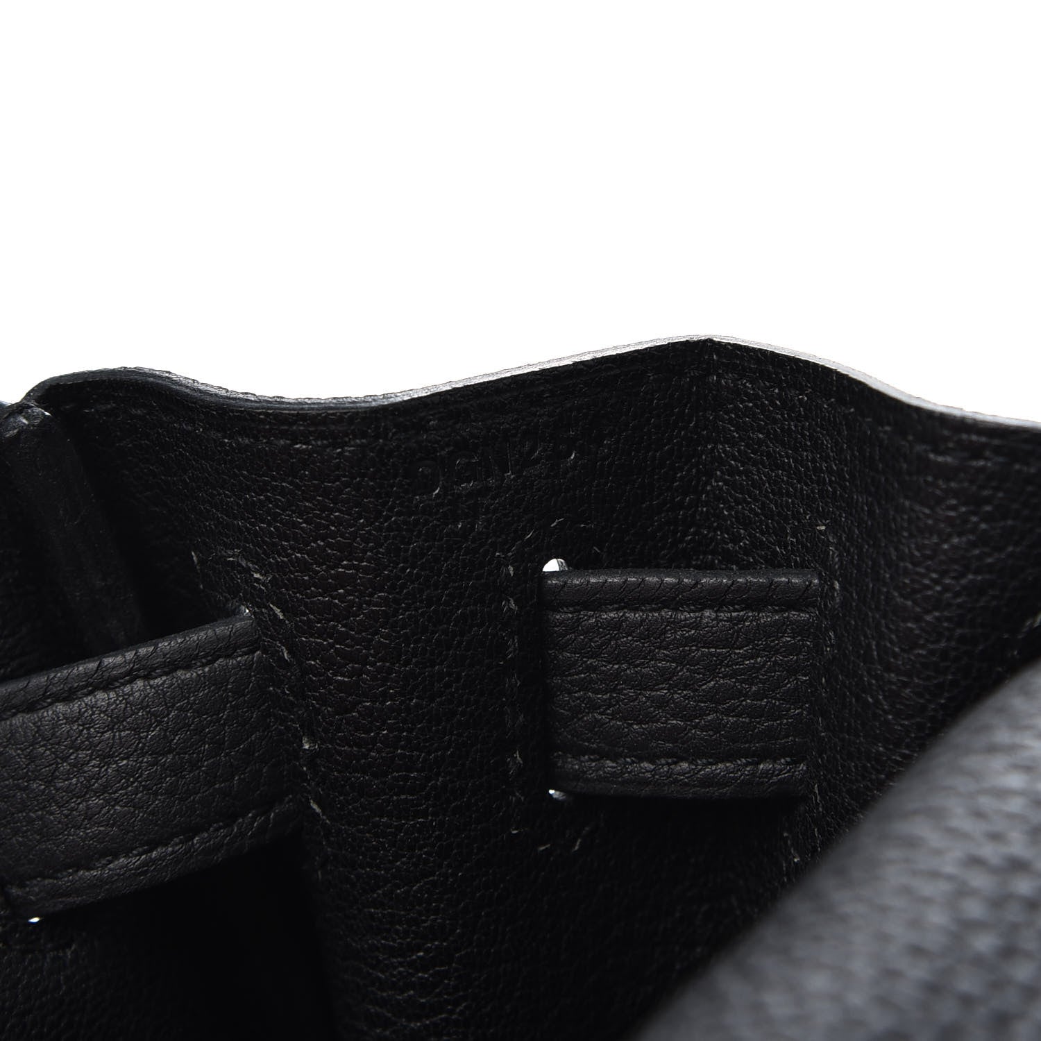 Hermes Togo Kelly Retourne 28 Black 6 of 10
