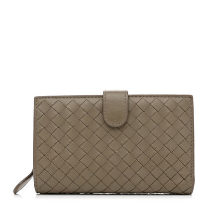Bottega Veneta Nappa Intrecciato Continental Wallet Mink 1 of 12