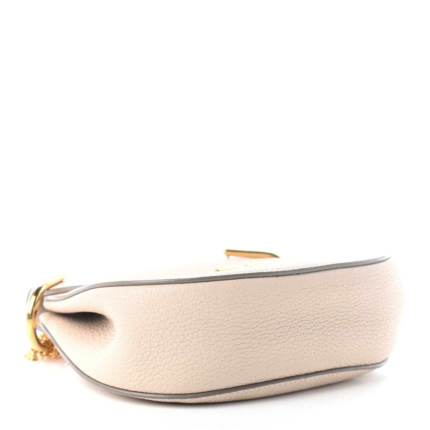 Chloe Grained Lambskin Drew Shoulder Bag Biscotti Beige 3 of 5