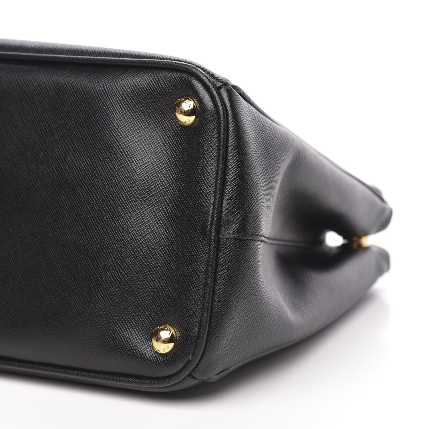 Prada Saffiano Medium Galleria Double Zip Tote Black 10 of 12
