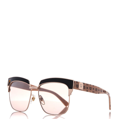 MCM Visetos 56mm Retro Sunglasses MCM102S Rose Gold Nude 1 of 7