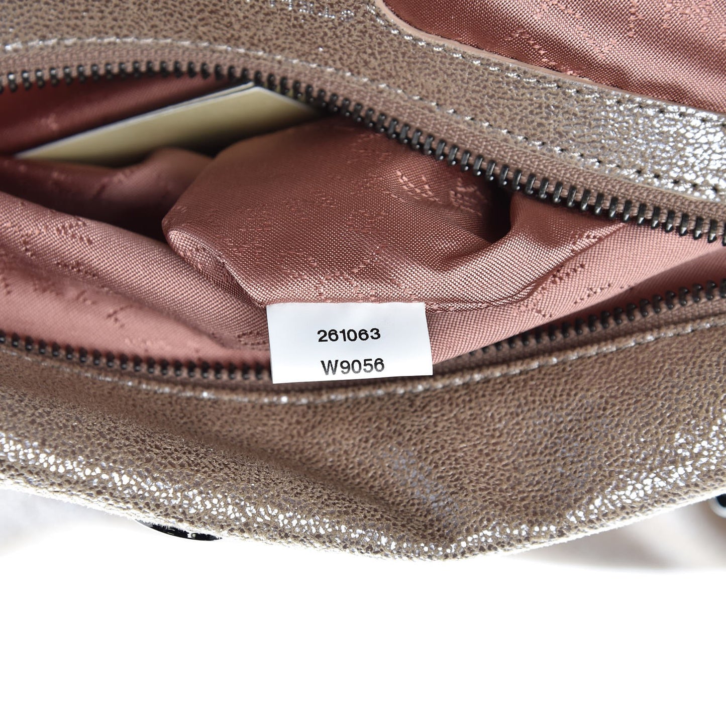 Shaggy Deer Small Falabella Tote Taupe
