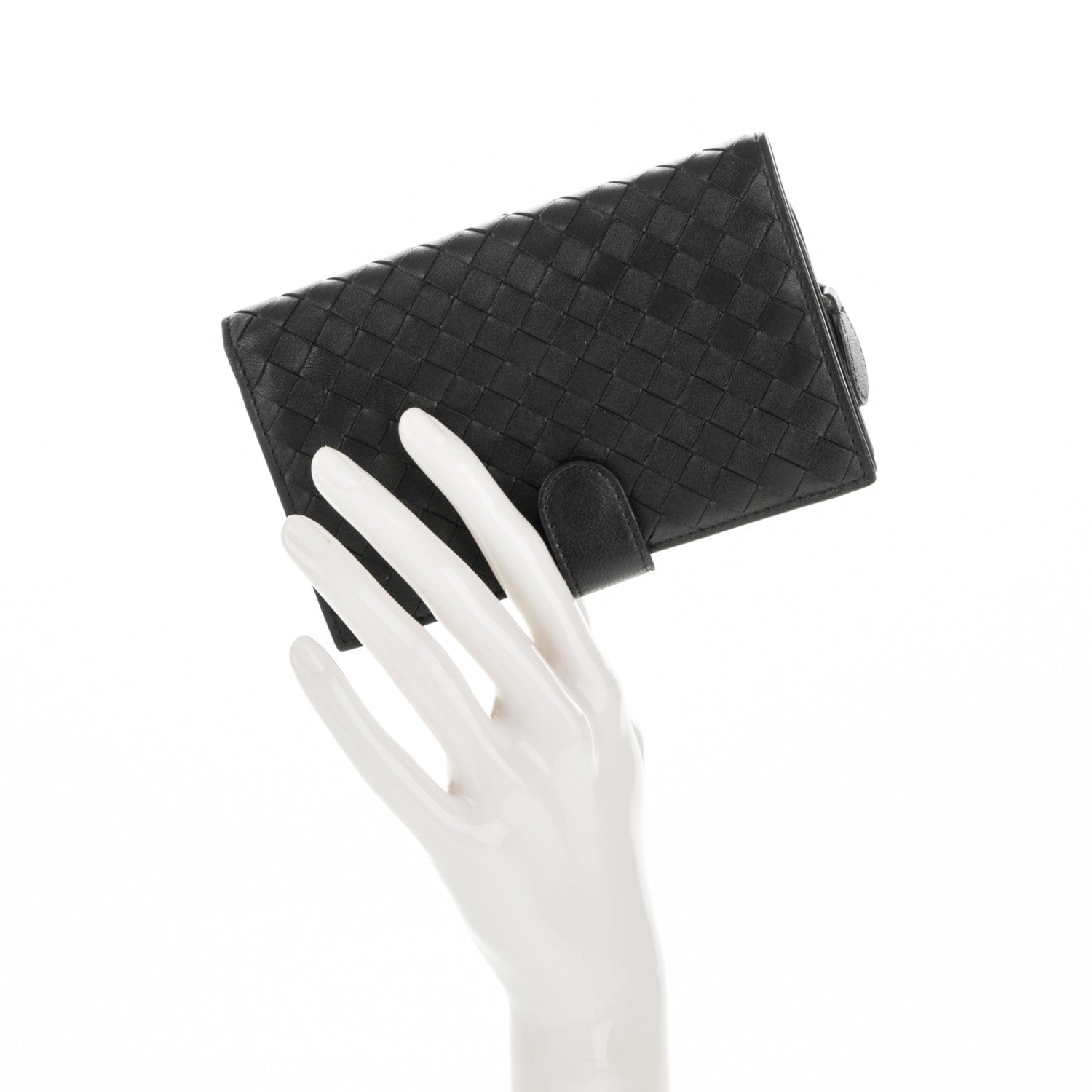 Bottega Veneta Nappa Intrecciato Continental Wallet Black 2 of 6