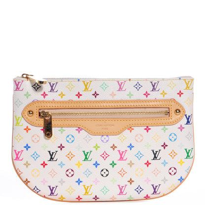 Louis Vuitton Monogram Multicolor Pochette Plate GM White 1 of 8