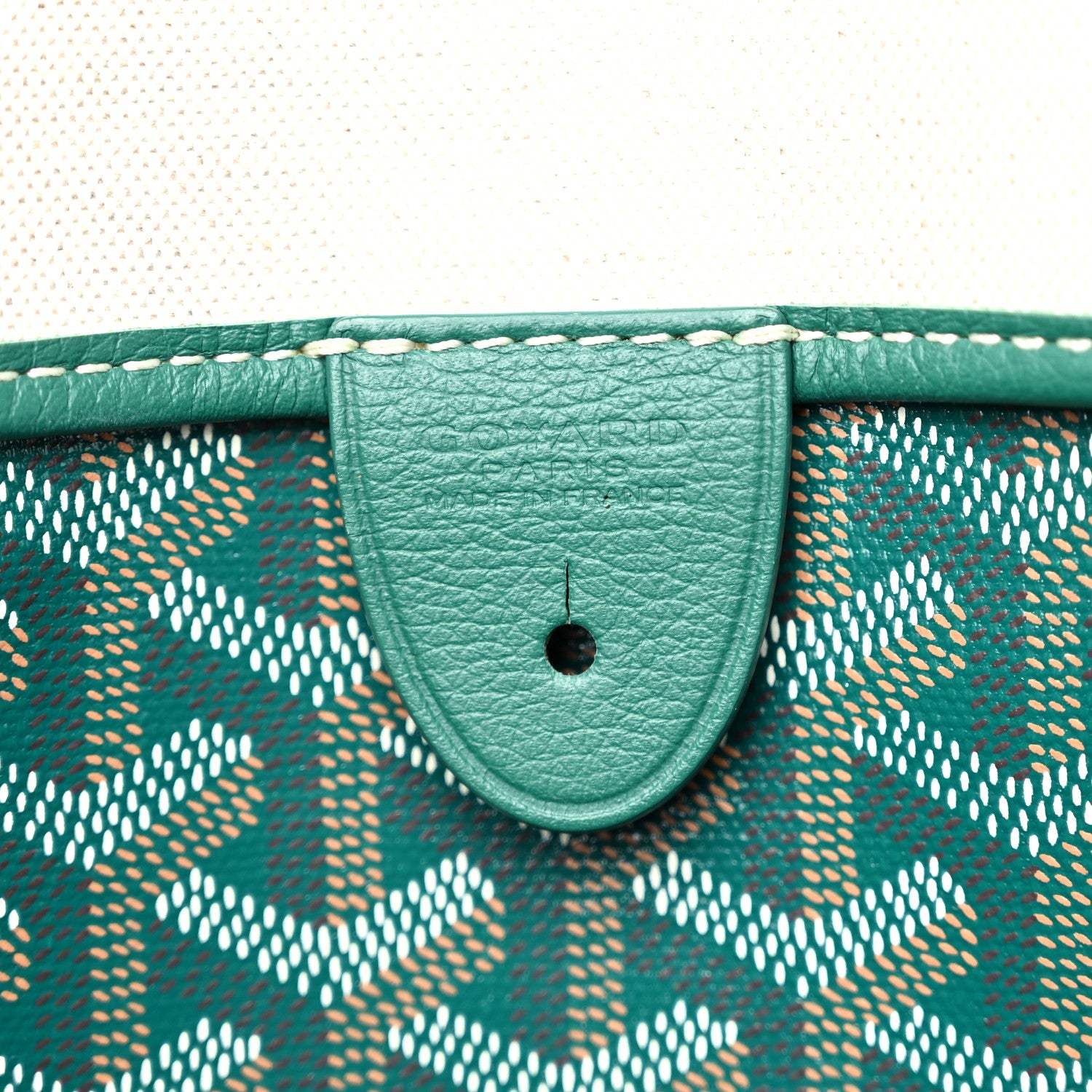 Goyard Goyardine Artois GM Green 6 of 11