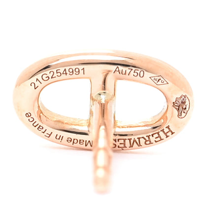 Hermes 18K Rose Gold TPM Farandole Stud Earrings 5 of 5