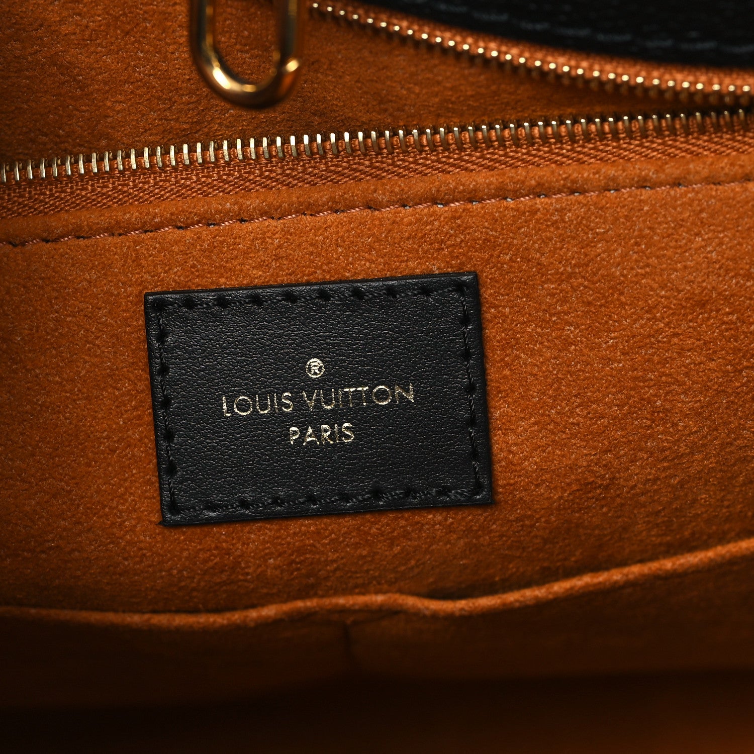 Louis Vuitton Empreinte Monogram Giant Onthego MM Black 6 of 9