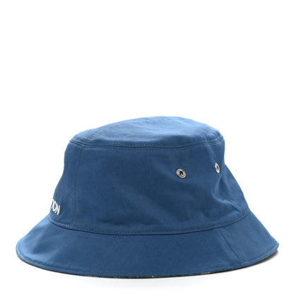 Louis Vuitton Monogram Denim Transformable Bob Bucket Hat 58 Blue 10 of 15