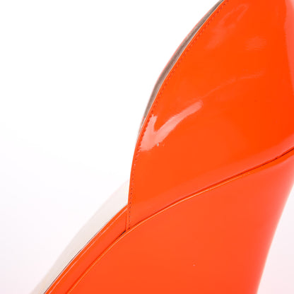 Christian Louboutin Patent Passmule Zeppa Wedges 40.5 Fluo 11 of 12