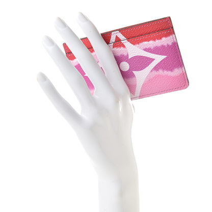 Louis Vuitton Monogram Escale Card Holder Rouge 2 of 7