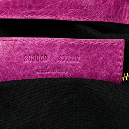 Balenciaga Agneau Giant 21 Gold Hardware Pompon Magenta 8 of 13