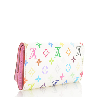 Louis Vuitton Monogram Multicolor Multicles 4 Key Holder White Litchi 3 of 7