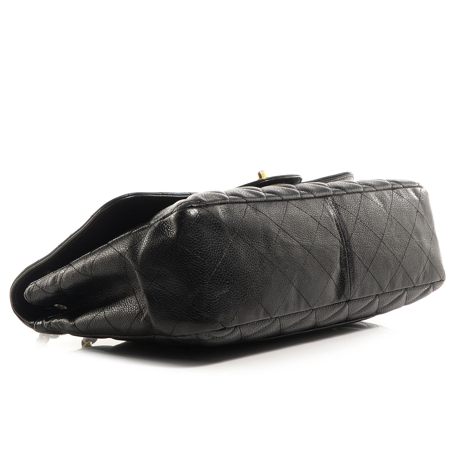 Chanel Caviar Jumbo Single Flap Black 4 of 8