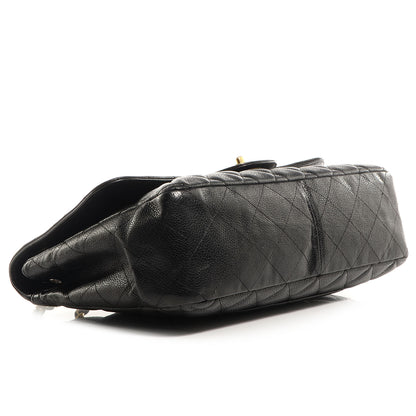 Chanel Caviar Jumbo Single Flap Black 4 of 8