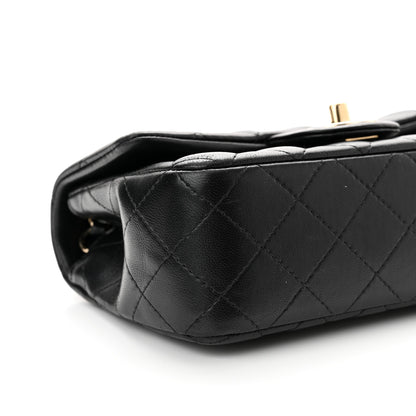 Chanel Lambskin Quilted Mini Rectangular Flap Black 8 of 10