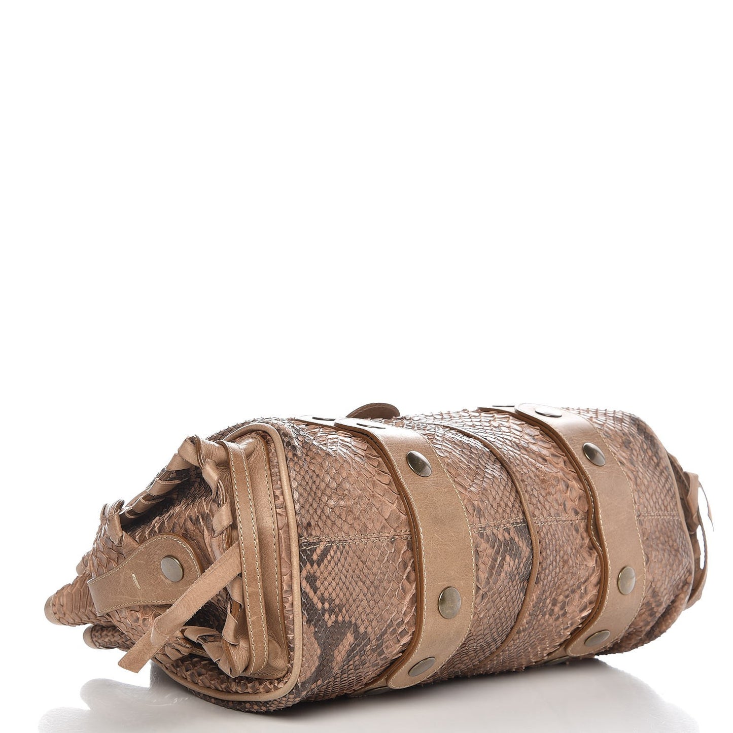Python Silverado Tote Beige