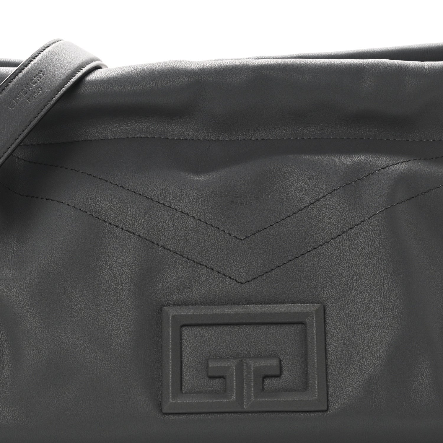 Givenchy Calfskin Large ID93 Satchel Storm Grey 8 of 11