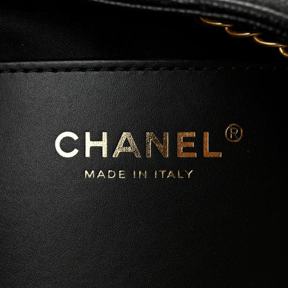 Chanel Caviar Quilted Medium Chanel 25 Handbag Black 7 of 12
