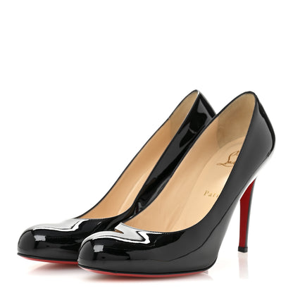 Christian Louboutin Patent Simple 100 Pumps 39.5 Black 4 of 9